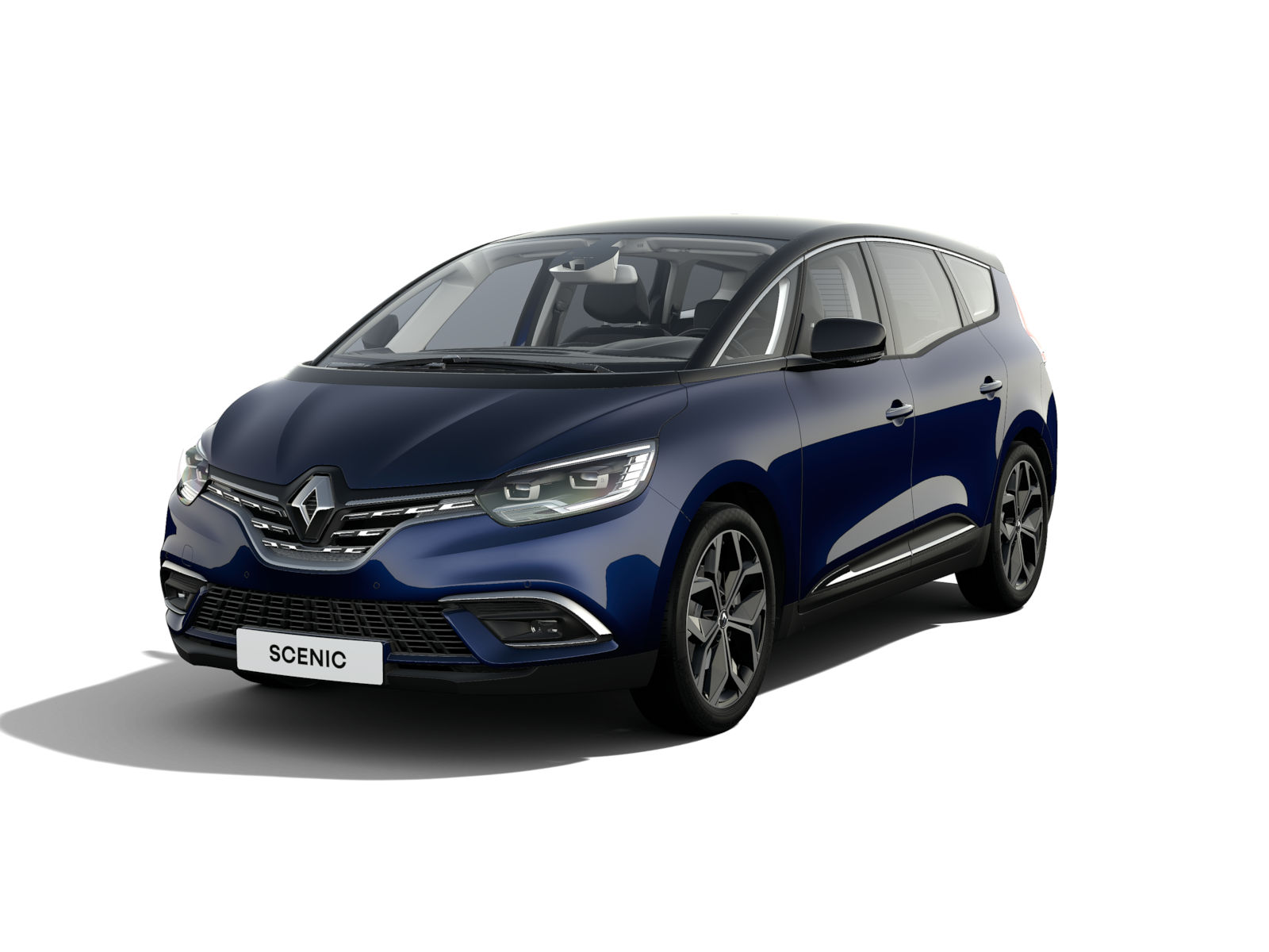 Renault GRAND SCENIC – Biton Cosmos-Blau mit Dach in Black-Pearl