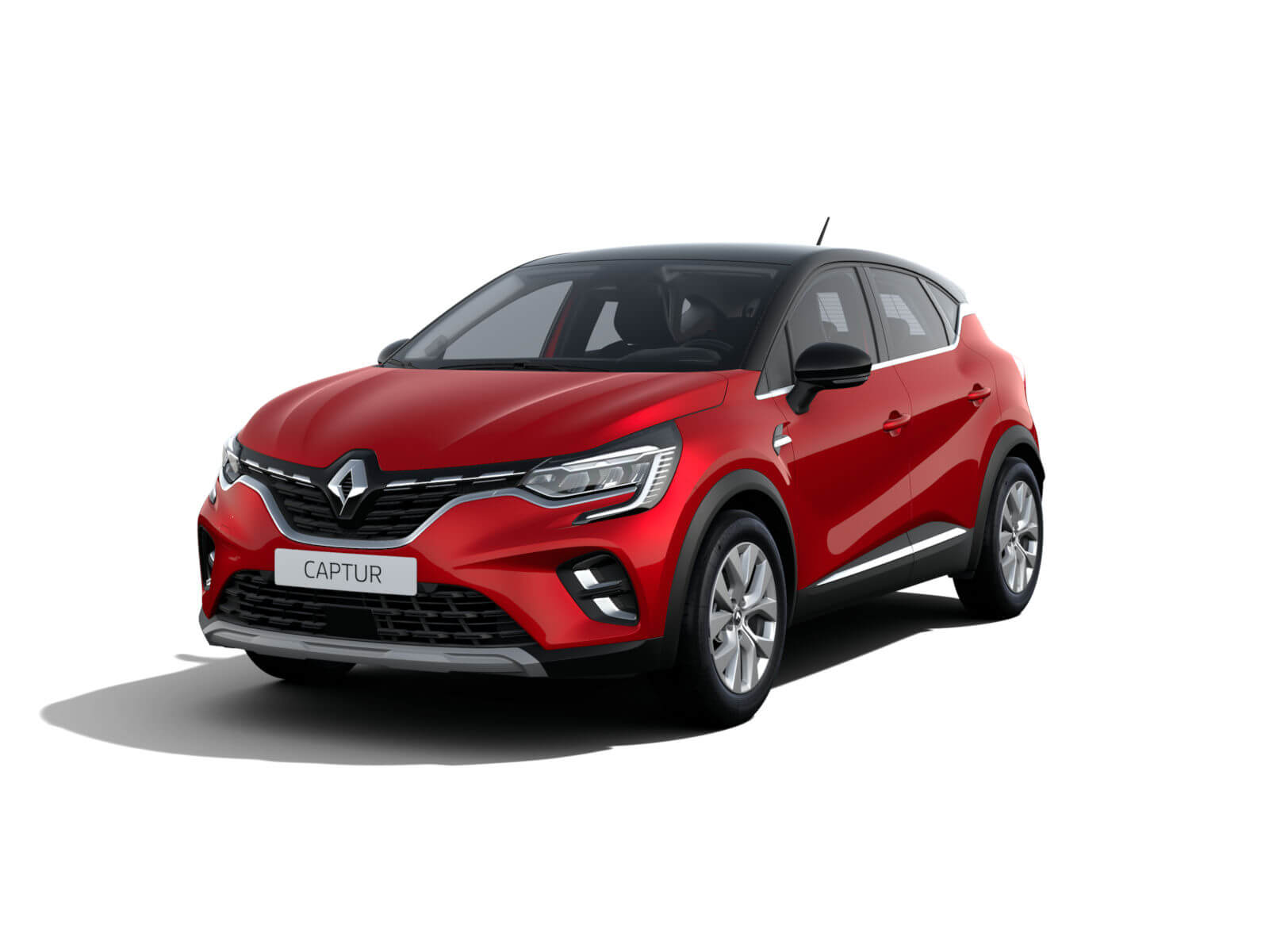 Renault CAPTUR – Biton Dezir-Rot mit Dach in Black-Pearl