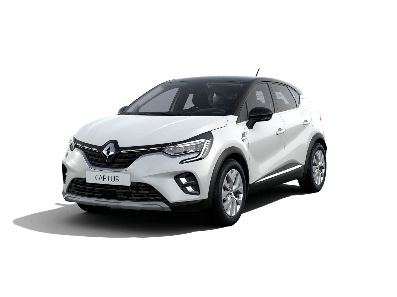 Renault CAPTUR – Biton Perlmutt-Weiß mit Dach in Black-Pearl