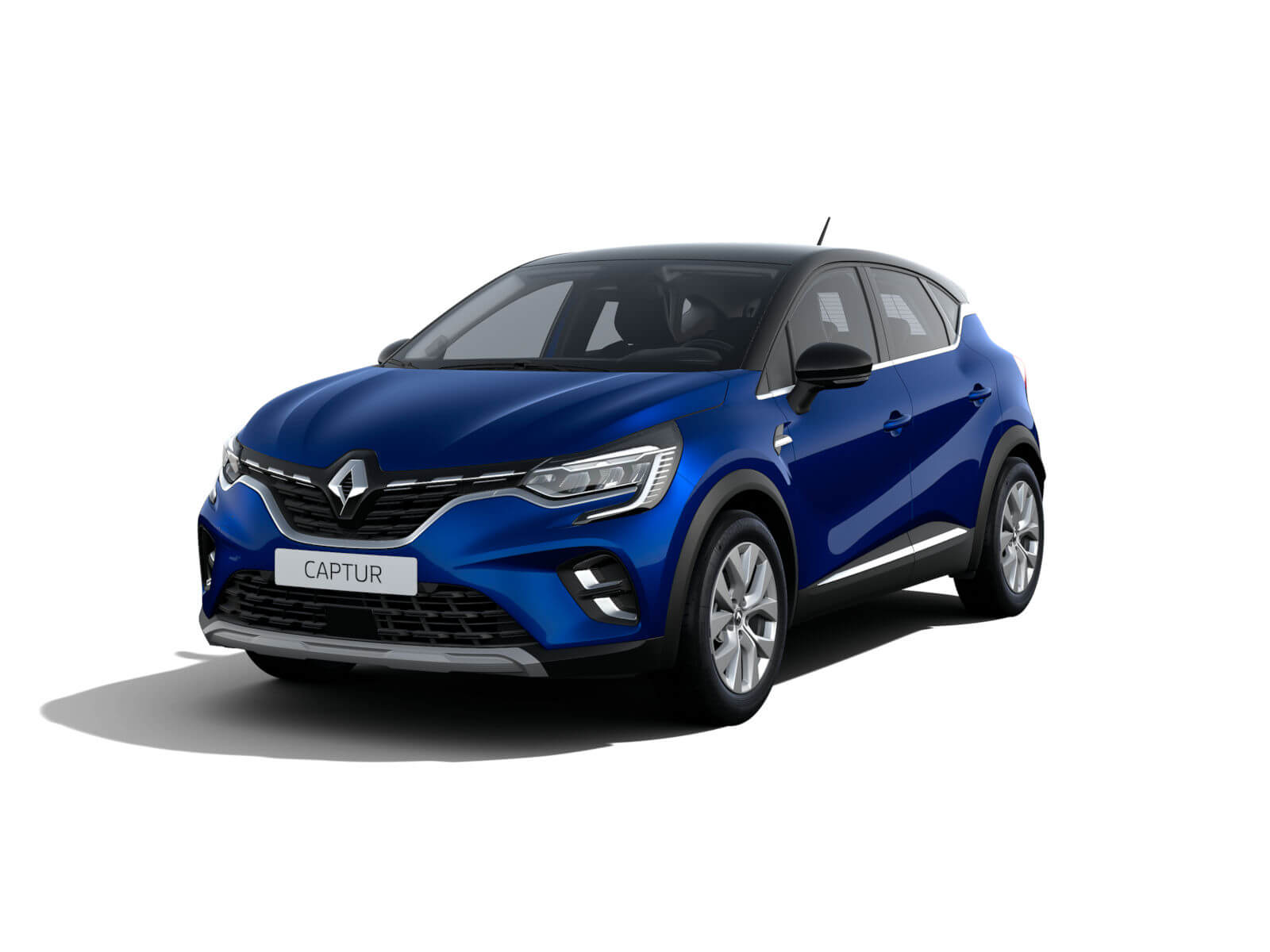 Renault CAPTUR – Biton Iron-Blau mit Dach in Black-Pearl