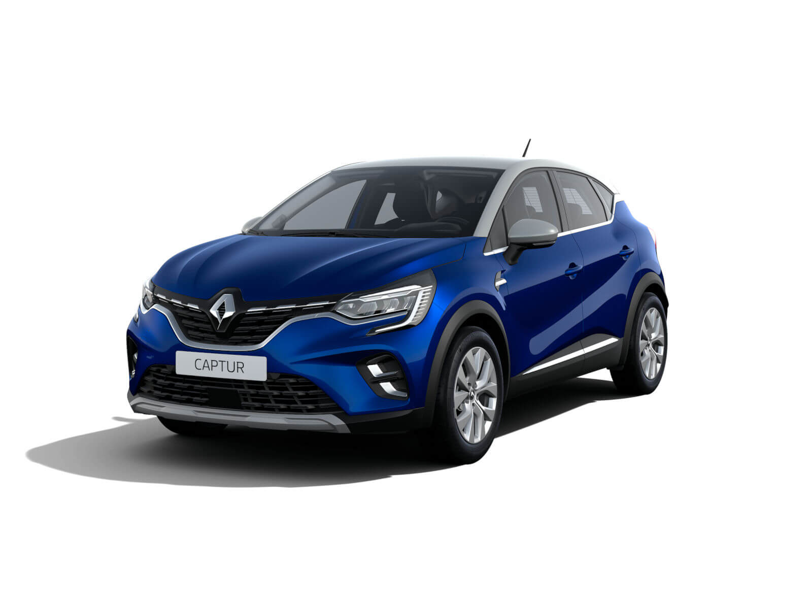 Renault CAPTUR – Biton Iron-Blau mit Dach in Highland-Grau