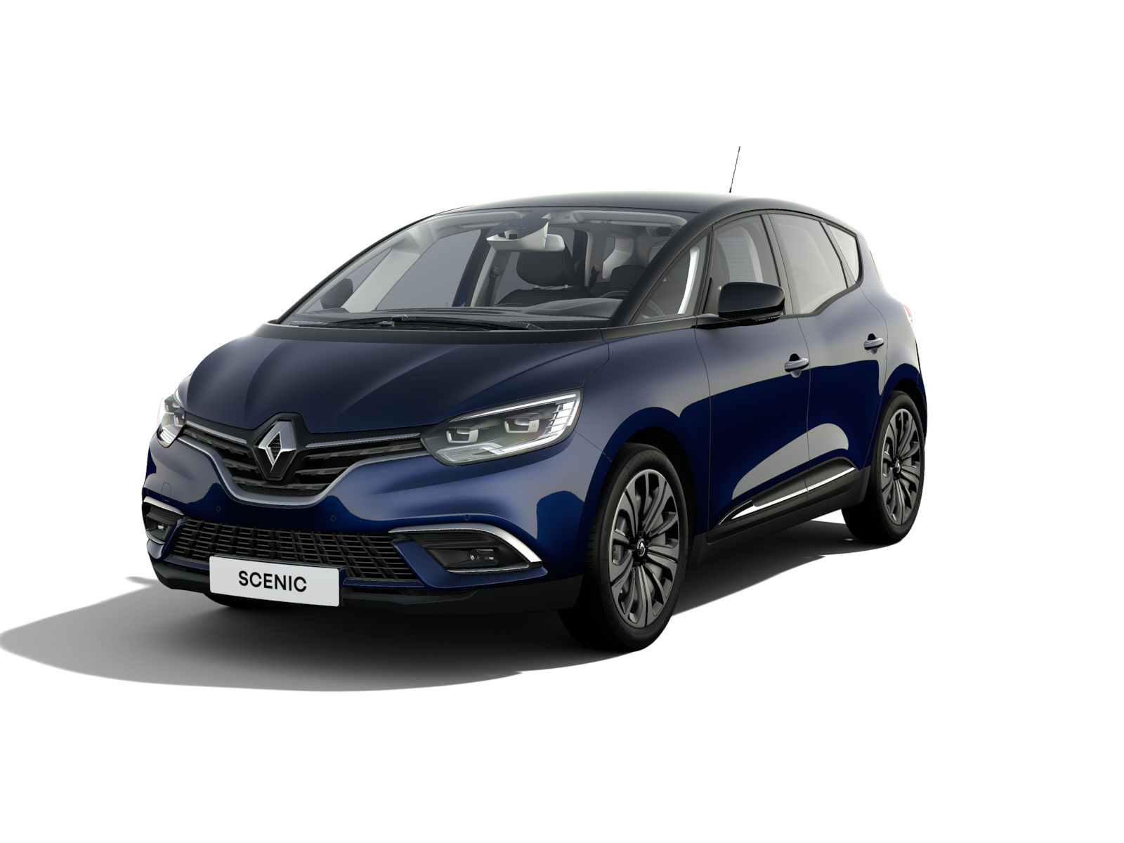 Renault SCENIC – Biton Cosmos-Blau mit Dach in Black-Pearl